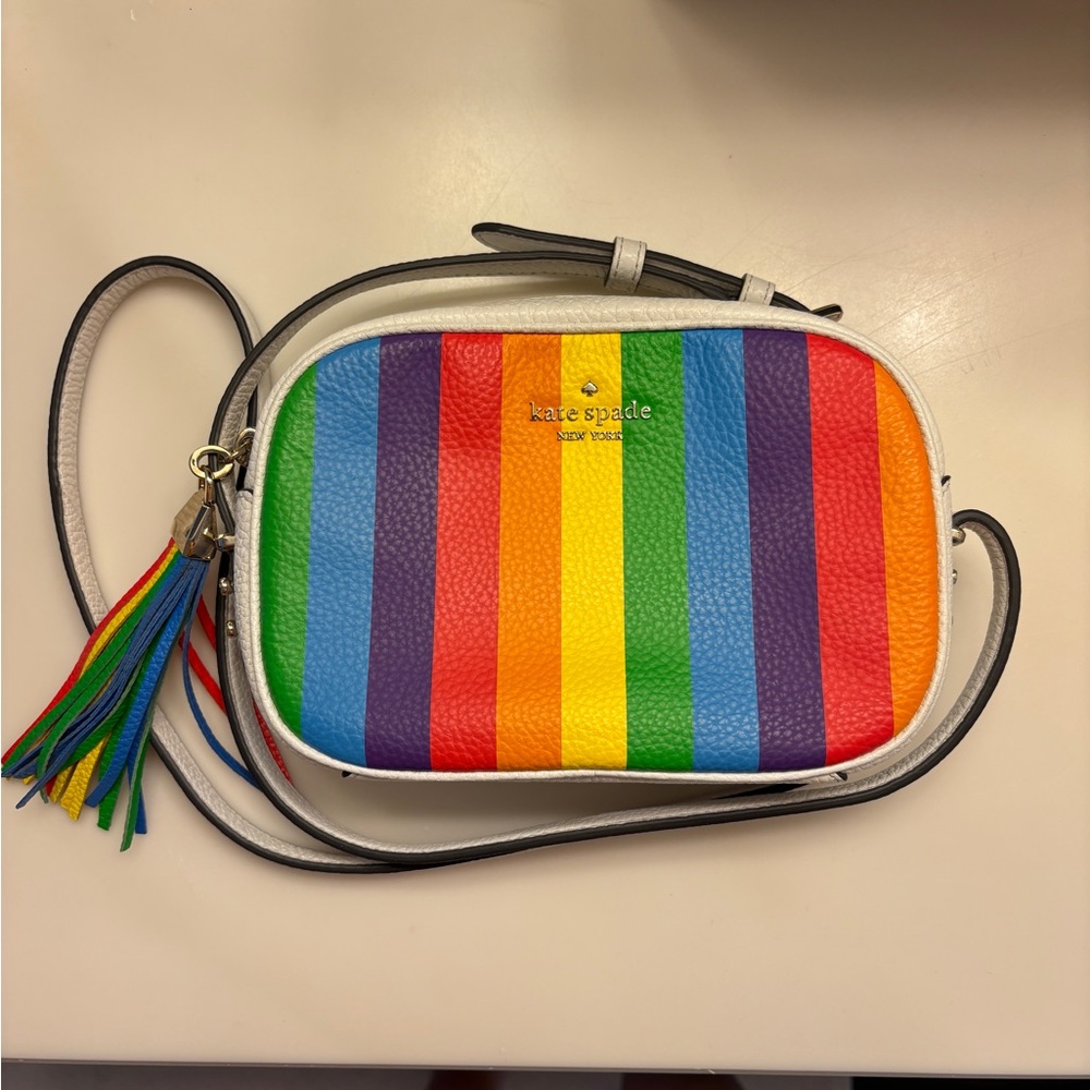 Kate Spade rainbow crossbody